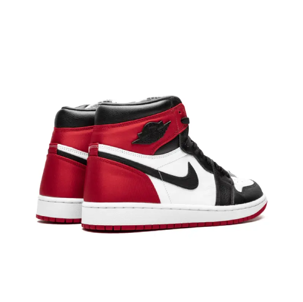 Air Jordan 1 High Satin Black Toe