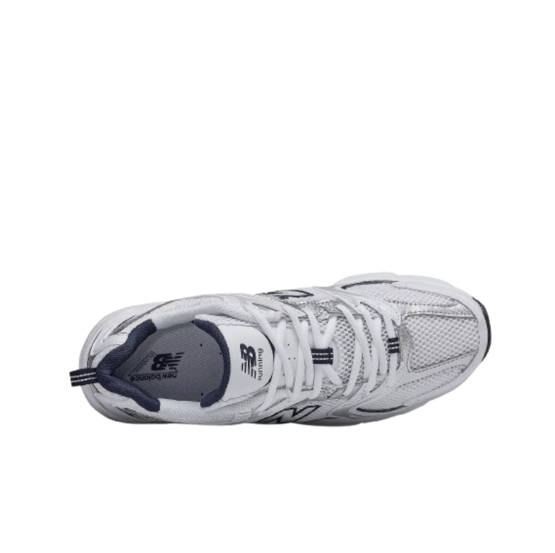 New Balance 530 White Silver Navy