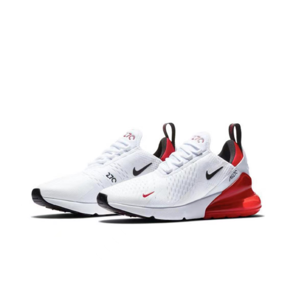 Nike Air Max 270 White Black University Red
